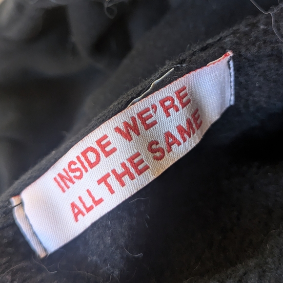 We’re Not Really Strangers WNRS Logo Hoodie Sweater M - Picture 5 of 7